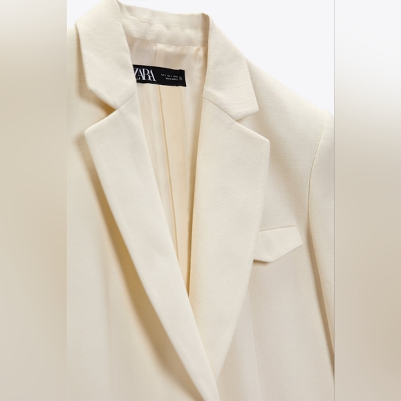 ZARA LIMITED EDITION PATCH POCKET BLAZER - Picture 7 of 10